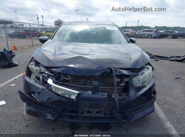 2HGFC2F5XGH541886 2016 HONDA CIVIC Black Vista del cuadro de instrumentos