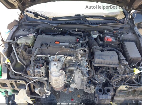 2HGFC2F5XGH544903 2016 HONDA CIVIC Black Widok z tyłu