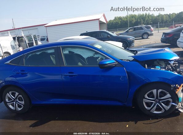 2HGFC2F5XGH565783 2016 HONDA CIVIC Blue Панорамний вид салону 360°