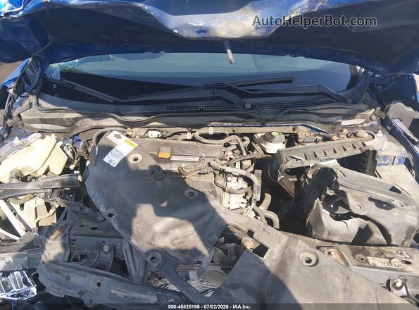 2HGFC2F5XGH565783 2016 HONDA CIVIC Blue Вид ззаду