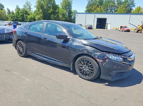 2HGFC2F5XGH568795 2016 HONDA CIVIC Black Front right