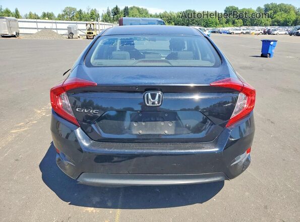 2HGFC2F5XGH568795 2016 HONDA CIVIC Black Rear view
