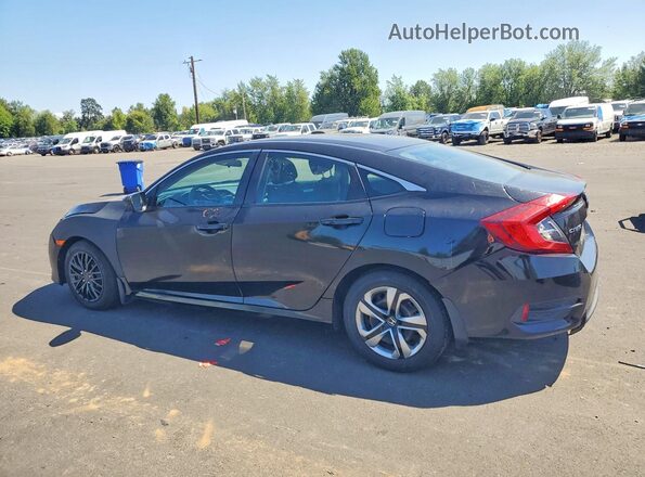 2HGFC2F5XGH568795 2016 HONDA CIVIC Black Rear left