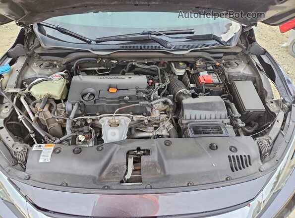 2HGFC2F5XGH575276 2016 HONDA CIVIC Угольный Вид задней части салона