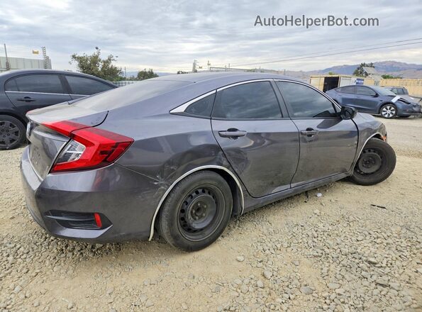 2HGFC2F5XGH575276 2016 HONDA CIVIC Угольный Задняя правая четверть