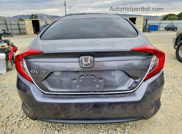 2HGFC2F5XGH575276 2016 HONDA CIVIC Угольный Вид сзади