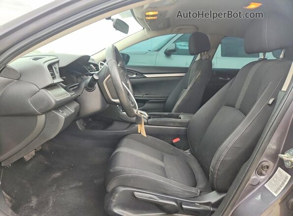 2HGFC2F5XGH575276 2016 HONDA CIVIC Угольный Вид салона спереди