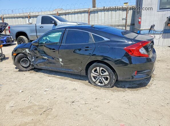 2HGFC2F5XHH514768 2017 HONDA CIVIC Black Trasero izquierdo