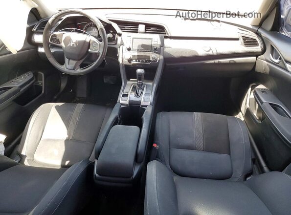 2HGFC2F5XHH514768 2017 HONDA CIVIC Black Vista del salpicadero