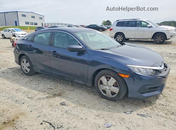 2HGFC2F5XHH523552 2017 HONDA CIVIC Синий Передняя правая четверть