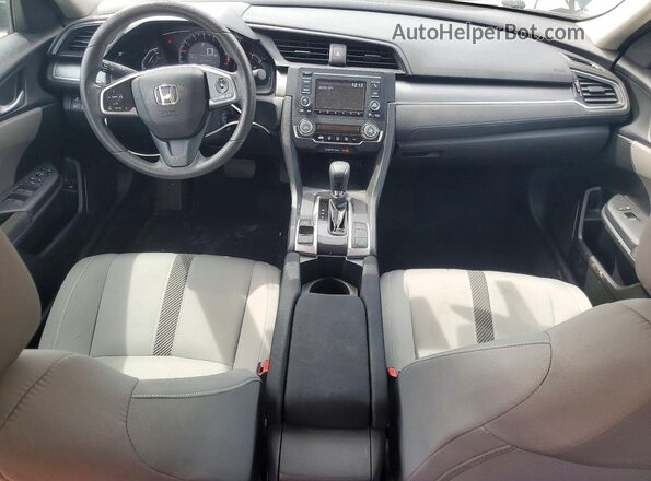 2HGFC2F5XHH523552 2017 HONDA CIVIC Синий Вид панели приборов