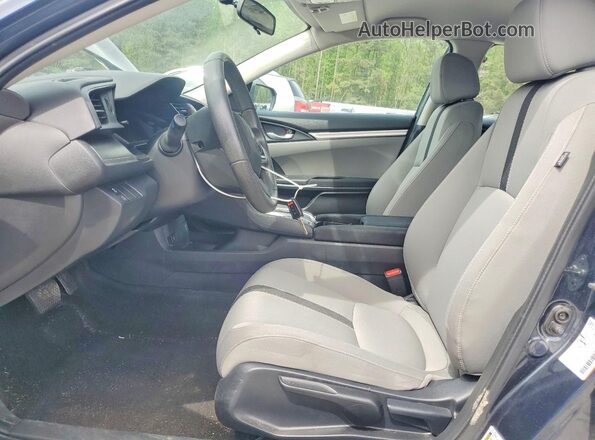 2HGFC2F5XHH523552 2017 HONDA CIVIC Синий Вид салона спереди
