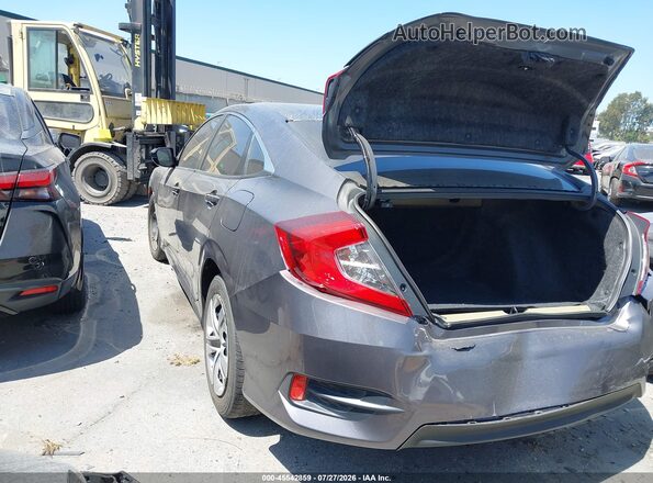 2HGFC2F5XHH524233 2017 HONDA CIVIC Серый Задняя левая четверть