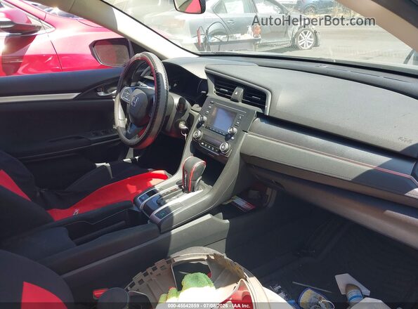 2HGFC2F5XHH524233 2017 HONDA CIVIC Серый Вид салона спереди