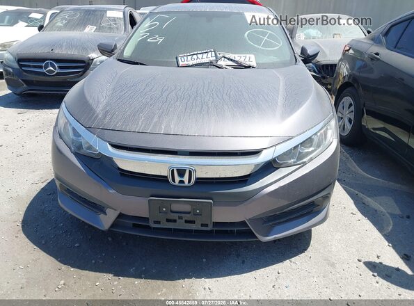 2HGFC2F5XHH524233 2017 HONDA CIVIC Серый Вид задней части салона