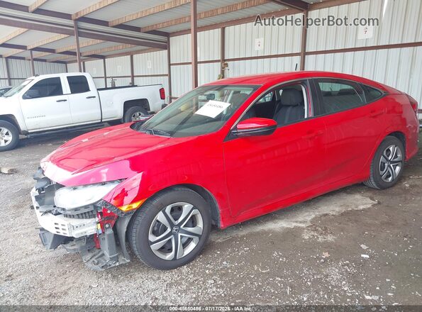 2HGFC2F5XHH536933 2017 HONDA CIVIC Красный Передняя левая четверть