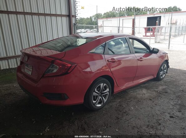 2HGFC2F5XHH536933 2017 HONDA CIVIC Красный Задняя правая четверть