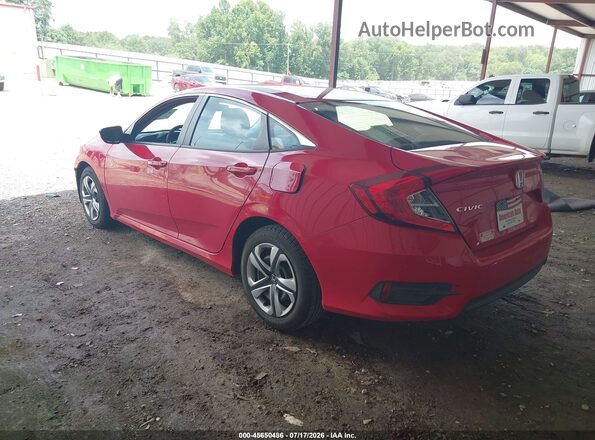 2HGFC2F5XHH536933 2017 HONDA CIVIC Красный Задняя левая четверть