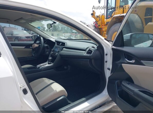 2HGFC2F5XHH562223 2017 HONDA CIVIC White წინა სალონის ხედი