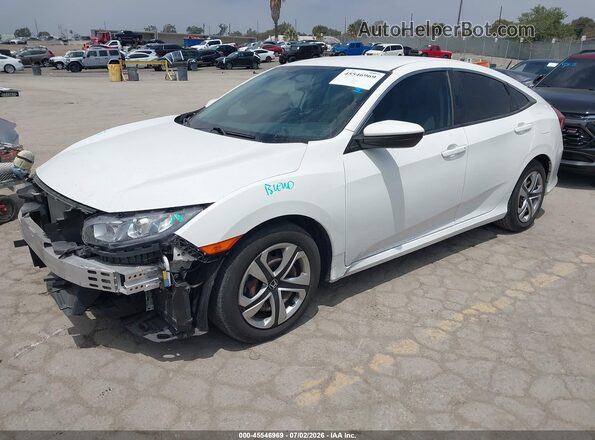 2HGFC2F5XHH562223 2017 HONDA CIVIC White წინა მარცხენა ხედი სამი მეოთხედიდან