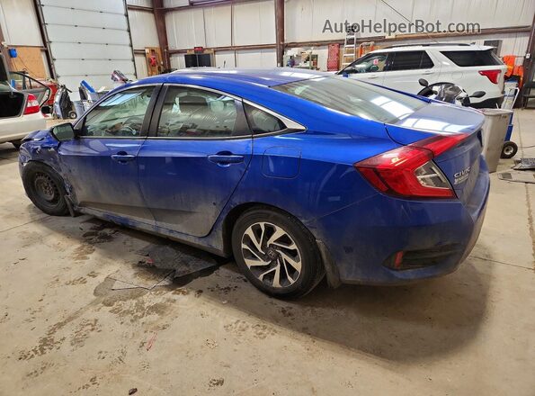 2HGFC2F5XJH035515 2018 HONDA CIVIC Blue უკანა მარცხენა