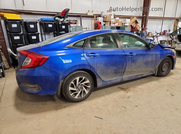 2HGFC2F5XJH035515 2018 HONDA CIVIC Blue უკანა მარჯვენა