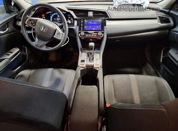 2HGFC2F5XJH035515 2018 HONDA CIVIC Blue წინა პანელის ხედი