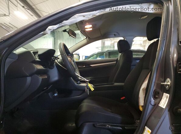 2HGFC2F5XJH038009 2018 HONDA CIVIC Gray Vista interior delantera