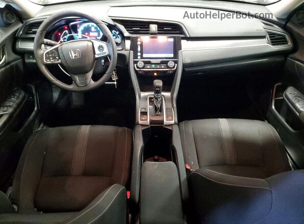 2HGFC2F5XJH038009 2018 HONDA CIVIC Gray Vista del salpicadero