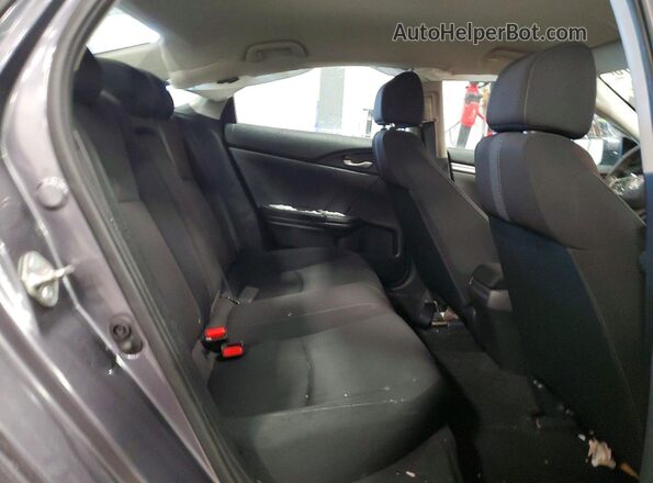 2HGFC2F5XJH038009 2018 HONDA CIVIC Gray Vista de los asientos traseros