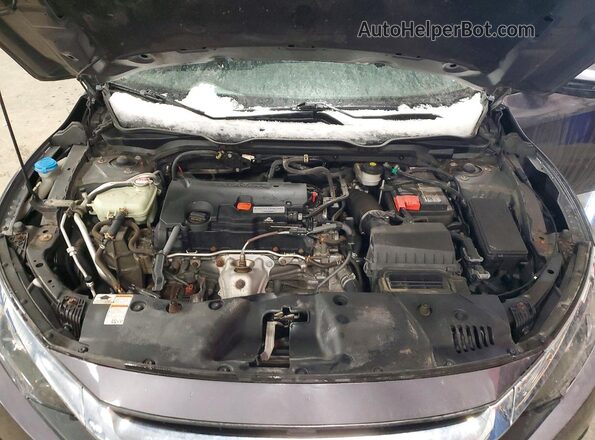 2HGFC2F5XJH038009 2018 HONDA CIVIC Gray Vista interior trasera