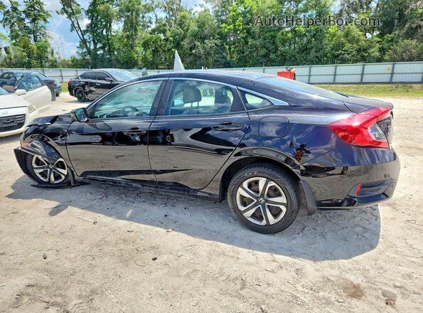2HGFC2F5XJH512007 2018 HONDA CIVIC Black Trasero izquierdo
