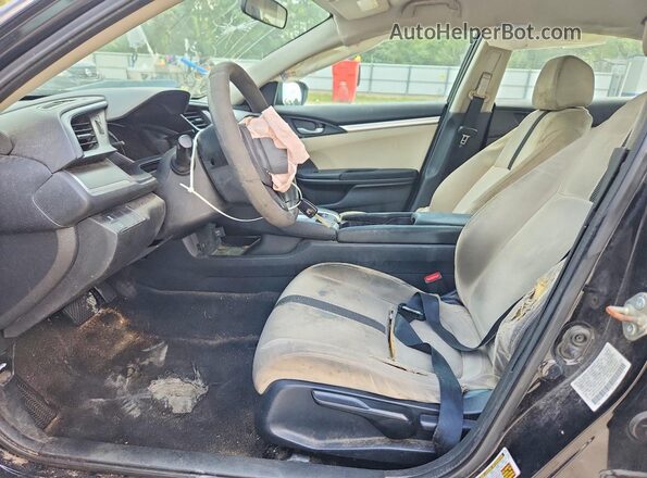 2HGFC2F5XJH512007 2018 HONDA CIVIC Black Vista interior delantera