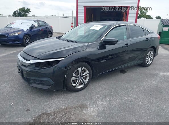 2HGFC2F5XJH538669 2018 HONDA CIVIC Black Przód lewy