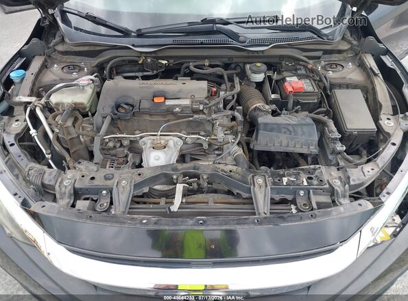 2HGFC2F5XJH538669 2018 HONDA CIVIC Black Widok z tyłu