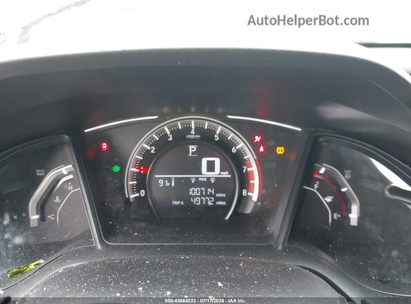 2HGFC2F5XJH538669 2018 HONDA CIVIC Black Widok tylnych siedzeń