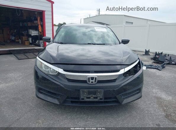 2HGFC2F5XJH538669 2018 HONDA CIVIC Black Widok wnętrza z tyłu