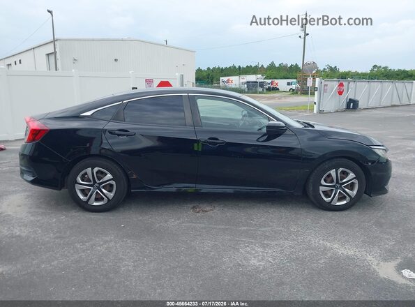 2HGFC2F5XJH538669 2018 HONDA CIVIC Black Widok wnętrza 360 stopni
