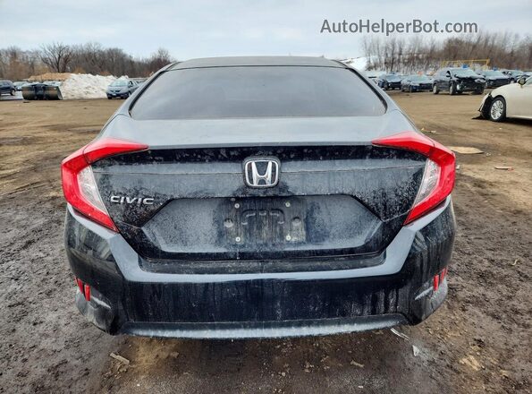 2HGFC2F5XJH548263 2018 HONDA CIVIC Черный Вид сзади