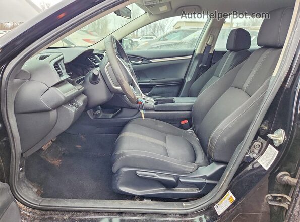 2HGFC2F5XJH548263 2018 HONDA CIVIC Черный Вид салона спереди