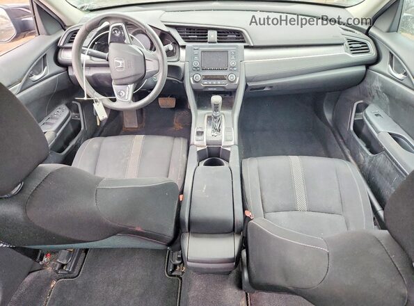 2HGFC2F5XJH548263 2018 HONDA CIVIC Черный Вид панели приборов