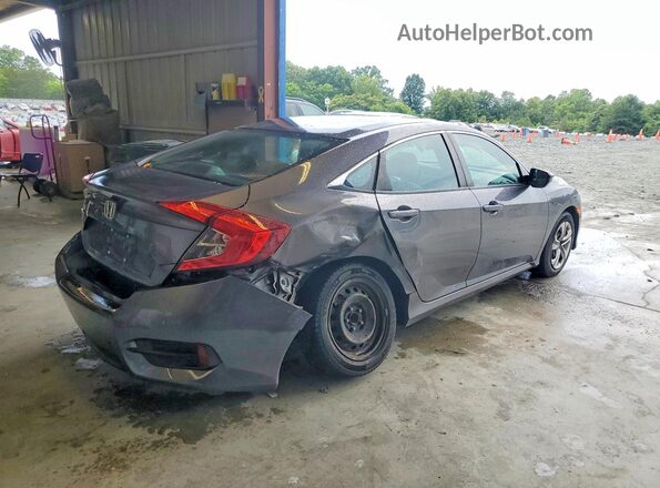 2HGFC2F5XJH553396 2018 HONDA CIVIC Charcoal Rear right