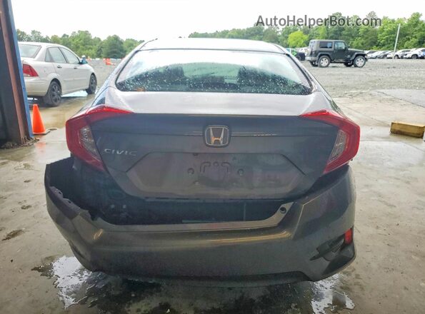 2HGFC2F5XJH553396 2018 HONDA CIVIC Charcoal Rear view