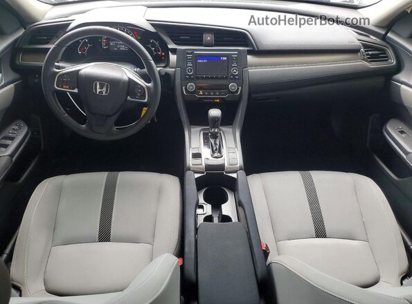 2HGFC2F5XJH553396 2018 HONDA CIVIC Charcoal Dashboard view