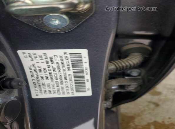 2HGFC2F5XJH553396 2018 HONDA CIVIC Charcoal Engine compartment view