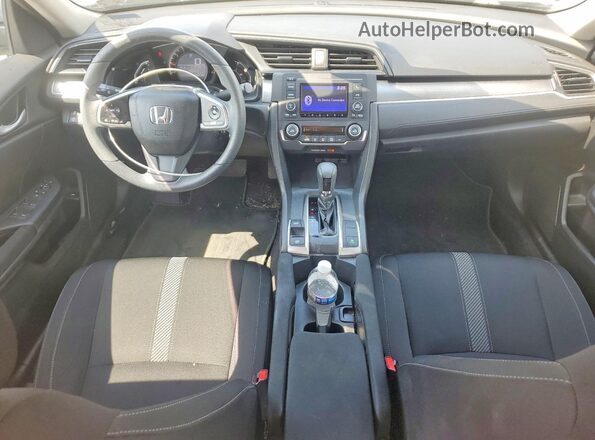 2HGFC2F5XJH557612 2018 HONDA CIVIC Silver Vista del salpicadero