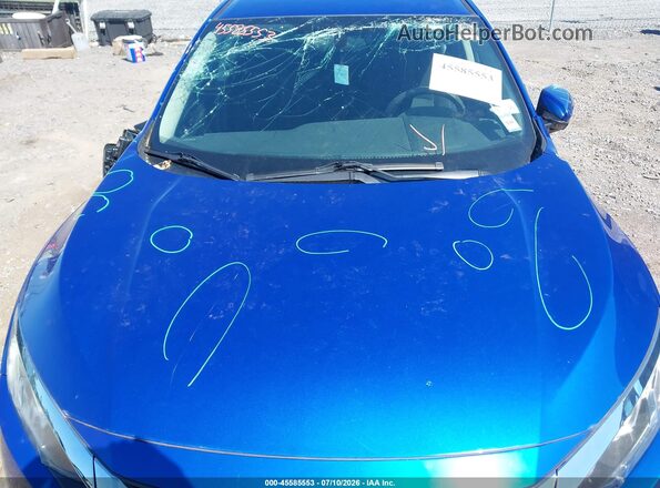 2HGFC2F5XJH558923 2018 HONDA CIVIC Blue წინა ხედი