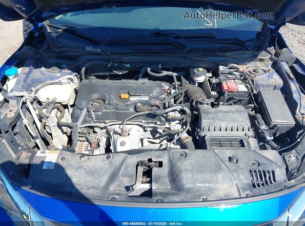 2HGFC2F5XJH558923 2018 HONDA CIVIC Blue უკანა ხედი
