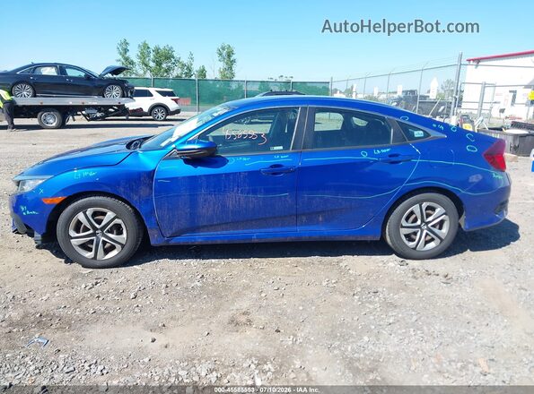 2HGFC2F5XJH558923 2018 HONDA CIVIC Blue სალონის 360-გრადუსიანი ხედი