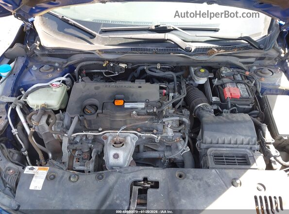 2HGFC2F5XJH563345 2018 HONDA CIVIC Синий Вид сзади